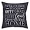 18" x 18" Love Filled Home Throw Pillow